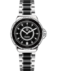 Tag Heuer Formula 1  Automatic Women's Watch, Stainless Steel, Black & Diamonds Dial, WAU2212.BA0859