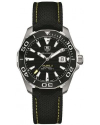 Tag Heuer Aquaracer  Automatic Men's Watch, Stainless Steel, Black Dial, WAY211A.FC6362