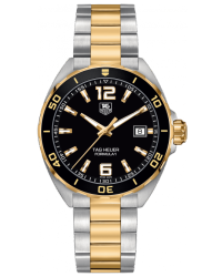 Tag Heuer Formula 1  Quartz Men's Watch, Steel & Yellow Gold Plated, Blue Dial, WAZ1121.BB0879