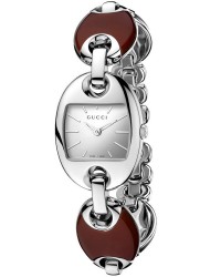 Gucci Marina Chain  Quartz Women's Watch, Stainless Steel, Silver Dial, YA121516