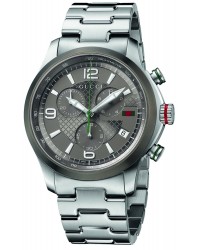 Gucci G-Timeless  Quartz Men's Watch, Stainless Steel, Grey Dial, YA126238